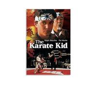 SAHDU I REWNRN Poster decorativo da parete con immagine di The Karate Kid del 1984, stampa artistica da parete, stile vintage, per soggiorno e camera da letto, 30 x 45 cm, senza cornice