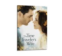 SAHDU I REWNRN Poster decorativo da parete con scritta in lingua inglese "The Time Traveler's Wife" (moglie del viaggiatore del tempo), stampa artistica da parete, poster decorativo vintage su tela