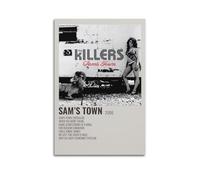 SAHDU I REWNRN Poster di The Killers Sam's Town, stampa artistica da parete estetica decorativa vintage su tela per soggiorno, camera da letto, 60 x 90 cm, senza cornice