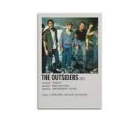 SAHDU I REWNRN The Outsiders - Poster estetico da parete, decorazione artistica da parete, stile vintage, per soggiorno, camera da letto, 20 x 30 cm, senza cornice