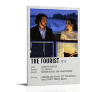 SAHDU I REWNRN The Tourist Posters - Poster decorativo da parete su tela, stile vintage, per soggiorno, camera da letto, 50 x 75 cm, con cornice