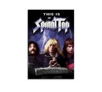 SAHDU I REWNRN This Is Spinal Tap, poster decorativo da parete estetico, decorazione artistica da parete, vintage, su tela, per soggiorno, camera da letto, 30 x 45 cm, senza cornice, stile