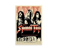 SAHDU I REWNRN This Is Spinal Tap, poster decorativo da parete estetico, decorazione artistica da parete, vintage, su tela, per soggiorno, camera da letto, 50 x 75 cm, senza cornice, stile