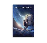 SAHEAWEBWBAE Poster su tela con motivo Event Horizon, decorazione artistica da parete in stile vintage, per soggiorno e camera da letto, 30 x 45 cm, senza cornice