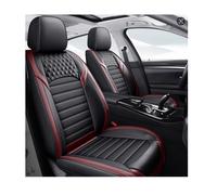 SAHFEE Coprisedili universali per auto, set per Lancia Dedra/Delta/Ypsilon/Kappa/Lybra/Prisma/Tema/Thesis/Y/Y10, colore: nero/rosso