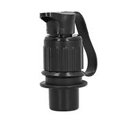 Sahgsa Adattatore per Spina per Rimorchio, Connettore per Cavo Impermeabile Durevole per, Barca, 3 Pin, 12 V, ABS Nero, 3,0 X 1,5 Pollici