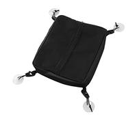 Sahgsa Borsa Termica Nera Impermeabile per Accessori da Paddle Board con Scomparto in Rete per Surf All'aperto