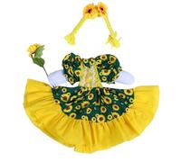 Sahgsa Costume da Statua Dell'oca del Girasole Univoca - Fade Proof e Lavabili in Lavatrice, con Parrucca | Adatto alla Decorazione da Giardino/Patio, Grazioso Ornamento All'aperto
