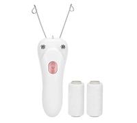 Sahgsa Epilatore Elettrico con Filo di Cotone Design Compatto USB Macchina per la Depilazione del Viso e del Corpo per Pelli Sensibili 1200mAH (Rosa)