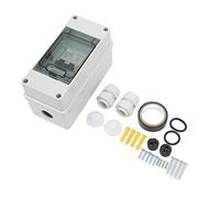 Sahgsa Interruttore Automatico Miniaturizzato CC 50A Sezionatore Impermeabile per Impianto Solare Fotovoltaico