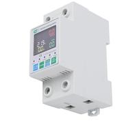 Sahgsa Interruttore Automatico per Contatore di Energia WiFi Intelligente Display LCD Protezione Corrente di Tensione per Materiale ABS Domestico