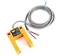Sahgsa Interruttore Fotoelettrico in Plastica ABS BERM con Scanalature a Forma di U per Sensore NO Ad Alta Precisione E3S-GS30B4 DC10-30V 200mA per il Rilevamento di Oggetti