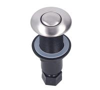 Sahgsa Interruttore per lo smaltimento dei rifiuti, interruttore di ricambio in acciaio inox, interruttore attivato ad aria per scaldabagno elettrico, vasca da bagno massaggiante