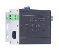 Sahgsa Limitatore di Sovratensione Gigabit Ethernet Efficiente Soppressore di Fulmini per la Sicurezza della Rete Scaricatore di Tuoni 2 in 1 100 Mbps 220 V CC