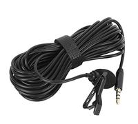 Sahgsa Microfono Lavalier Mini Microfono Cablato con Clamp/Holder di Alta qualità per Interviste, Registrazioni e Discorsi Adatto per Porta Audio da 3,5 Mm (MC-LM60)