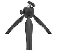 Sahgsa Mini Testa a Sfera per Treppiede da Tavolo per Registrazione di Fotocamere Cellulari, Tappetini Antiscivolo, capacità di Carico di 1,5 Kg, Supporto per Treppiede K3 Leggero in ABS da 7,5"