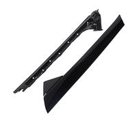 Sahgsa Parabrezza A Pillar Trim Sostituzione Durevole per Explorer 2011-2019 Decora e Protegge per gli Appassionati di Auto Nero Lucido (Giusto)