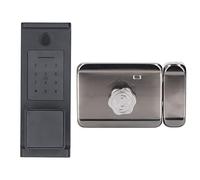 Sahgsa Smart Keyless Entry Lock Lock Impronta Digitale Biometrica Password Carta d'identità Sblocco Robusto per L'home Office