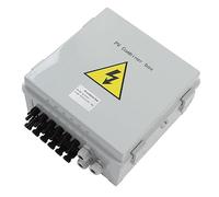 Sahgsa Solar PV Combiner Box Impermeabile Protezione del Sistema Solare Professionale per Camper, 12V-48VDC - Materiale Policarbonato