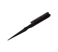 Sahgsa Spazzola da parrucchiere elegante con impugnatura comoda e materiali ecologici, perfetta per capelli lunghi e corti, disponibile in tre colori (nero)