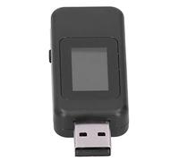 Sahgsa Voltmetro Digitale Intelligente del Tester USB per il Rilevamento Rapido della Ricarica Materiale ABS