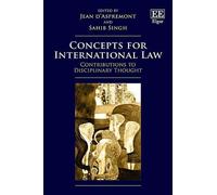 Sahib Singh Concepts for International Law (Copertina rigida)