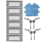 Sahkgye 12 pezzi per aspirapolvere robot Ozmo 900 Dn5G, accessori, filtro HEPA, laterale, panno tergicristallo