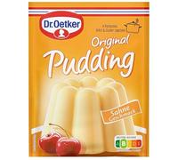 Sahne Geschmack - Pudding Originale - 3 bustine - Polvere per budino al gusto di panna fresca - Delizioso preparato originale per dessert cremosi e gourmet - Compatibile con Dr.Oetker - 111g