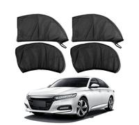 SAHODIYI 4 Pezzi Tendine Parasole Auto Finestrini Laterali per Opel Mokka B I 2021-2024, Zanzariera Auto Block Raggi UV Anti-Zanzara Parasole, Accessori Interno,4 PCS #Sedan Style