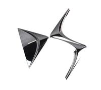 SAHODIYI Auto Stemmi per DS Spirit DS3 DS4 DS4S DS5 DS 5LS DS6 DS7,Tronco Logo 3D Anteriore Posteriore Adesivo Alfabeto Distintivo Sostituire Emblem Sticker Stemmi e Decorazioni per Auto