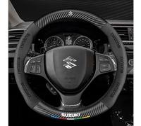 SAHODIYI Coprivolante Auto per Suzuki Swift SX4 S-Cross Ignis Vitara Solio Bandit Swace, Copri Volante Antiscivolo Inodore, Copertura Copri Sterzo Accessori Auto Interno,A