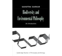 Sahotra Sarkar Biodiversity and Environmental Philosophy (Tascabile)