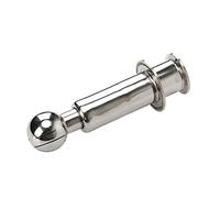 SAHUL 1.5 pollici TRI CLAMP ONET SALDATO IN 2INCH 2.5 pollici 3 pollici Tripamp TRI Ruota for Cip. Spray Ball SS304. joyous (Size : 1.5inch x 3inch)