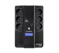 Sai Coolbox 800VA Batteria Piombo 7Ah 8h LCD USB Protezione Completa