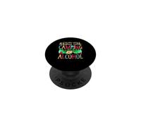 Sai cosa fa rima con il campeggio e il vino alcolico PopSockets PopGrip Adesivo