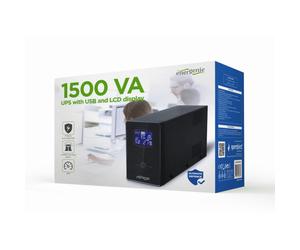 Sai Gembird 1,5 kVA Batteria al Piombo Acido 10 Minuti Protezione Sovraccarico