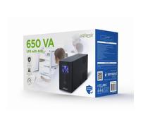 Gembird EG-UPS-031 gruppo di continuità (UPS) 0,65 kVA 390 W 3 presa(e) AC