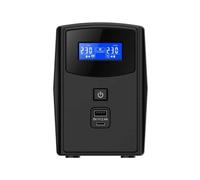 Sai Phasak 1000VA Batteria Piombo 9Ah 8 Ore LCD USB-C USB-A