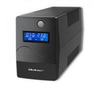 Qoltec Monolith gruppo di continuità (UPS) Doppia conversione (online) 0,45 kVA 240 W 2 presa(e) AC