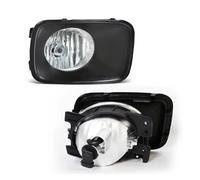 SAIBOL 2 Pezzi Copertura Per Fendinebbia Per Pilot 2009 2010 2011 2012 2013 2014 2015 Paraurti Anteriore Lampadine Alogene Con Telaio Auto Fari Fendinebbia(Fog Lamp with cover)