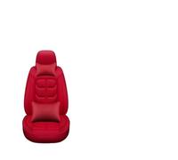 SAIBOL Per Volvo Tutti Modelli Per S60 V40 Xc70 V50 Per Xc60 Per V60 V70 S80 Per Xc90 V50 C30 S40 Universale Pelle Copertura Sede Dell'automobile Auto Set Completo coprisedili(Red pillow1)