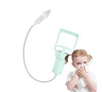 saibunratus Aspiratore nasale portatile per bambini, con estrattore manuale, comodo dalla congestione, aspiratore per moccio, potente pompa manuale per la casa