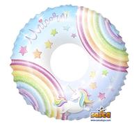 Saica- Unicorno Galleggiante, Colore Rosa e Blu, M, 2820
