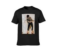 Saicheng Brody dalle The Distillers Men Cotton T-Shirt Print Tee T-Shirt Black S