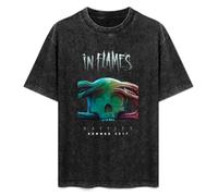 Saicheng in Flames Battle Summer Tour 2017 Mens Funny Unisex Sweatshirts Graphic Print Hooded Black Sweater T-Shirt Black L