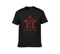 Saicheng Sisters of Mercy T-Shirt Mens Casual Tee T-Shirt Black L