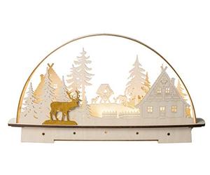 Saico LB1903 Arco Luminoso, Legno, a Colori, Grande