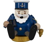 Saico Räuchermann - Legno - Multicolore - 8 cm - Personaggio affumicato - Compatto e ricco di dettagli - Artigianato Made in Germany