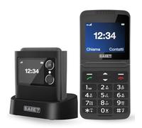 Telefono cellulare 4G pieghevole flip tasti grandi fotocamera bluetooth sos base