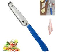 SAIFEIS Quick Slicing Knife, 2024 New 3 in 1 Multifunctional Fruit Peeling Knife with Removable Spring, Lightweight Household Kitchen Fruit ruit Knife (1PCS)